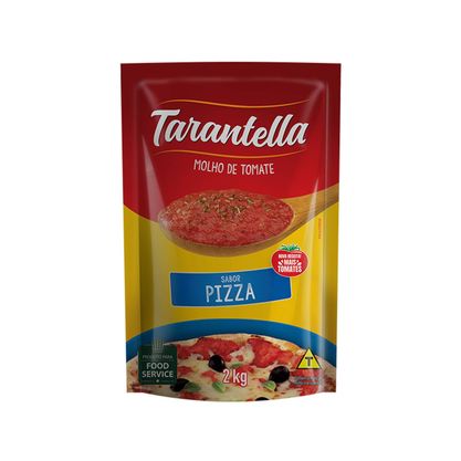 Molho De Tomate Pizza Tarantella Sachê 2Kg