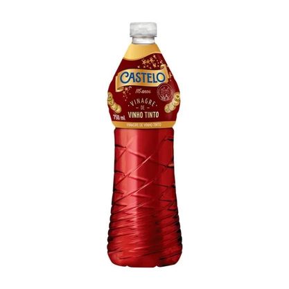 Vinagre De Vinho Tinto Castelo Frasco 750Ml