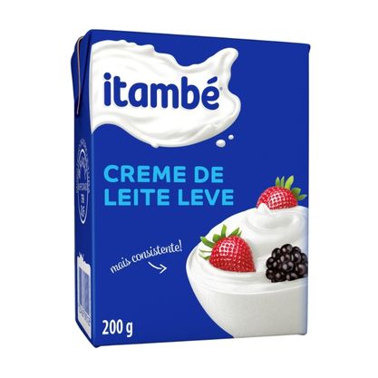 Creme De Leite Uht 17% De Gordura Itambé Tetra Pak 200G