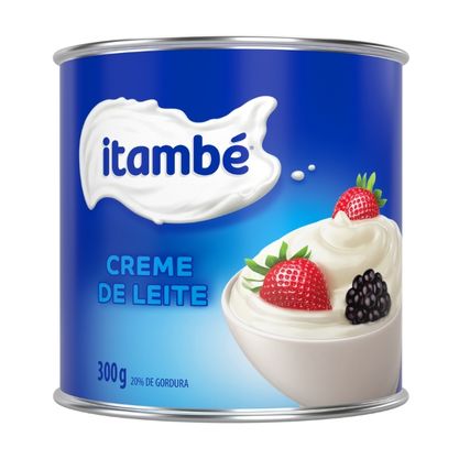 Creme De Leite 20% De Gordura Itambé Lata 300G