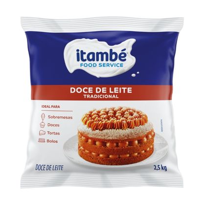 Doce De Leite Para Confeitaria Sem Amido Itambé Bag 2,5Kg