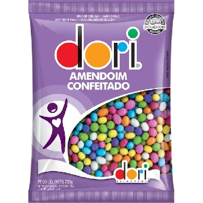 Amendoim Confeiteiro Color Dori 700G