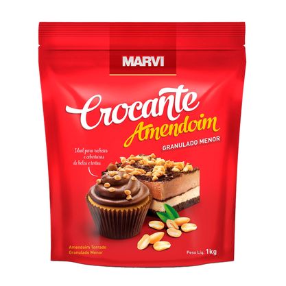 Crocante De Amendoim Marvi Pacote 1Kg