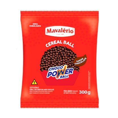 Cereal Ball Mini Chocolate Mavalério Pacote 300G