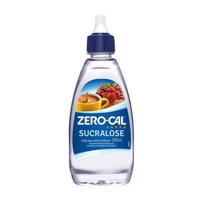 Adoçante Em Líquido Sucralose Zero-Cal Frasco 100Ml