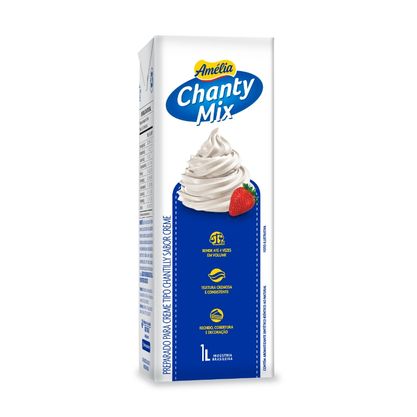 Creme Tipo Chantilly Chanty Mix Amélia Tetra Pak 1L