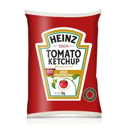 Ketchup Tradicional Heinz Bag 2Kg