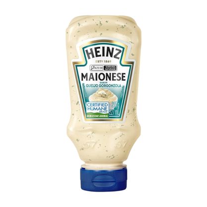 Maionese Sabor Queijo Gorgonzola Heinz Squeeze 215G