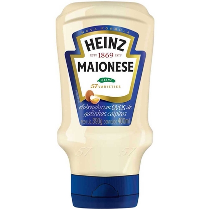 Maionese Heinz Squeeze 390G