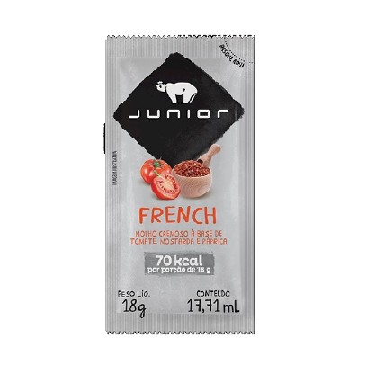 Molho Salada French Junior Sachê Cx180x18g