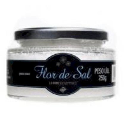 Flor De Sal Grosso Lebre Gourmet Vidro 250G