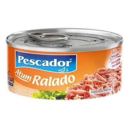 Atum Ralado Em Conserva Pescador Lata 140G