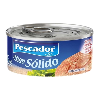 Atum Sólido Em Conserva Pescador Lata 140G