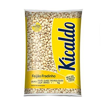 Feijão Fradinho Kicaldo Pacote 1Kg