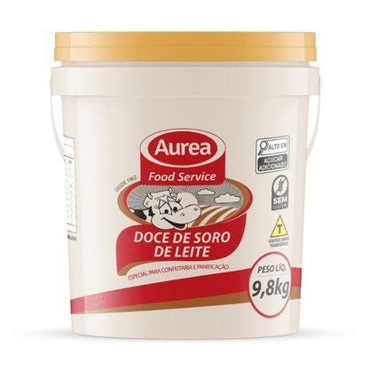 Doce De Soro De Leite Aurea Balde 9,8Kg