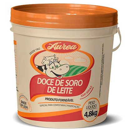 Doce De Soro De Leite Aurea Balde 4,8Kg