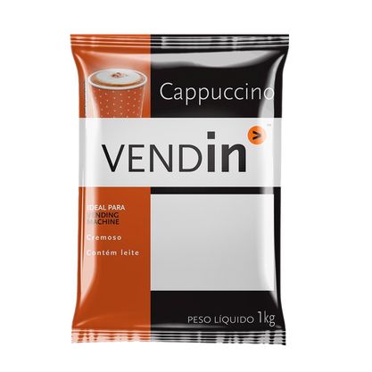 Mistura Para Preparo De Cappuccino Tradicional Vendin Pacote 1Kg