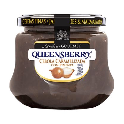 Molho Agridoce Cebola Caramelizada Queensberry Gourmet Vidro 310G