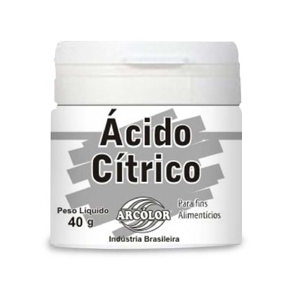 Ácido Cítrico Arcolor Pote 40G