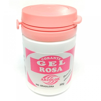 Corante Em Gel Rosa Arcolor 30G