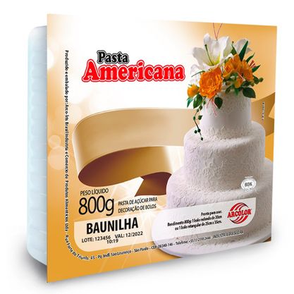 Pasta Amaricana Tradicional Arcolor Pacote 800G