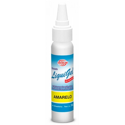 Corante Liquigel Amarelo Arcolor 30G