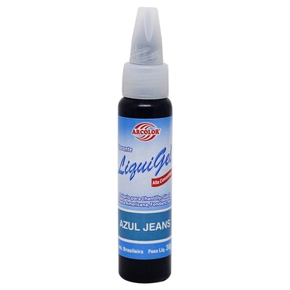 Corante Liquigel Azul Jeans Arcolor 30G