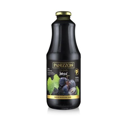 Suco De Uva Tinto Integral Panizzon Vidro 1L