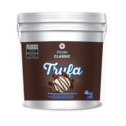 Recheio Trufa Classic Selecta Balde 4Kg