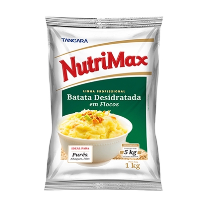 Batata Desidratada Em Flocos Nutrimax Pacote 1Kg