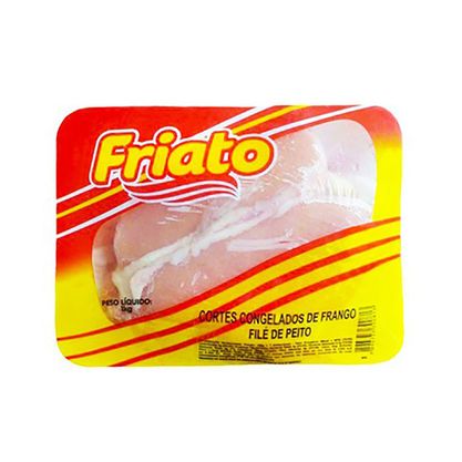 Filé Peito Frango Congelado Friato Caixa 20Kg