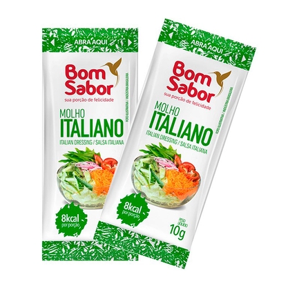 Molho Para Salada Italiano Sachê Bom Sabor Caixa 182X7g