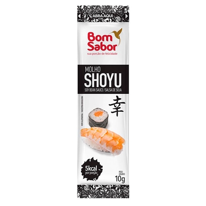 Molho Shoyu Bom Sabor Sachê Caixa 208X10g