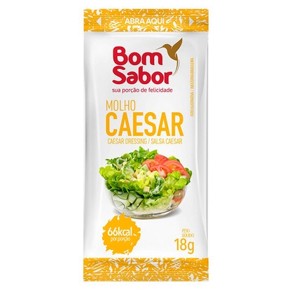 Molho Para Salada Caesar Sachê Bom Sabor Caixa 120X18g