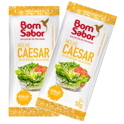 Molho Para Salada Caesar Sachê Bom Sabor Caixa 208X10g