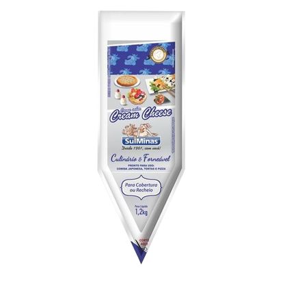 Cream Cheese Resfriado Sulminas Bisnaga 1,2Kg