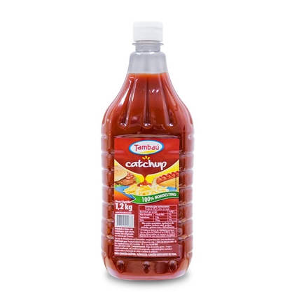 Ketchup Tambaú Bombona Pet 1,2Kg