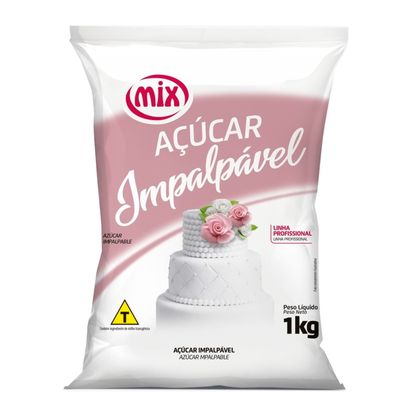 Açúcar Impalpável Duas Rodas Pacote 1Kg