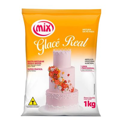 Glacê Real Duas Rodas Pacote 1Kg