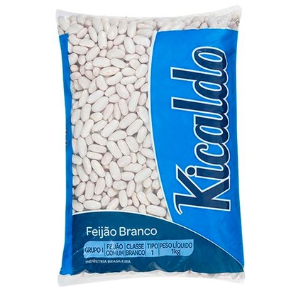 Feijão Branco Kaldinho Pacote 1Kg