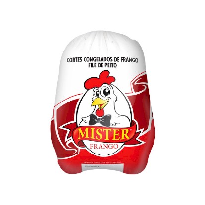 Filé De Peito De Frango Individual Mister Frango Cx18kg