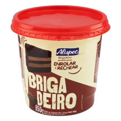 Brigadeiro Alispec Pote 950G