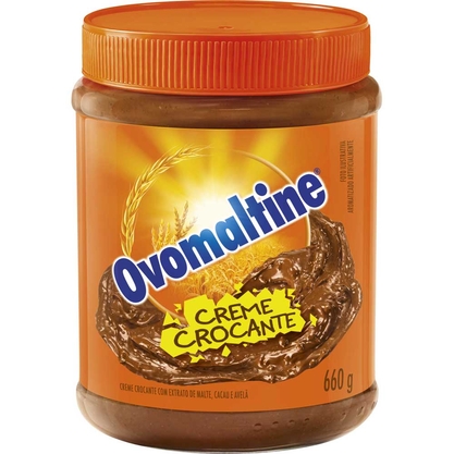 Recheio E Cobertura Creme Crocante Ovomaltine Pote 660G