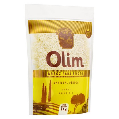 Arroz Branco Tipo 1 Varietal Pérola Olim Pouch 1Kg