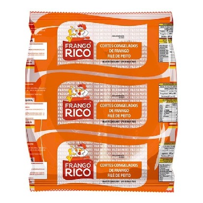 Filé De Peito Frango Individual Rico Cx20kg