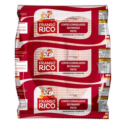 Peito De Frango Congelado Rico Caixa 20Kg