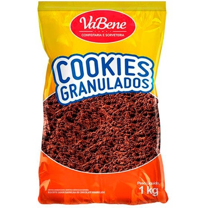 Cookies Granulados Chocolate Vabene Pacote 1Kg