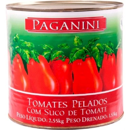 Tomate Pelado Paganini Lata 1,53Kg