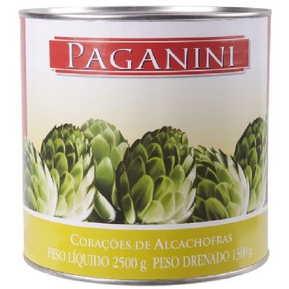 Coracao De Alcachofra Paganini Lata 1,3Kg