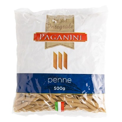 Massa De Grano Duro Integral Penne Paganini Pacote 500G